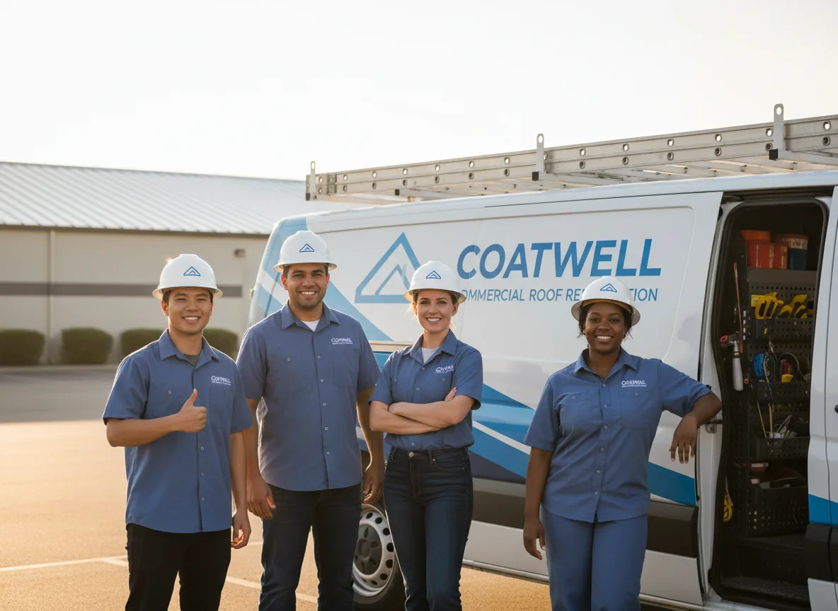 Commercial roof coating company in Park City, KS